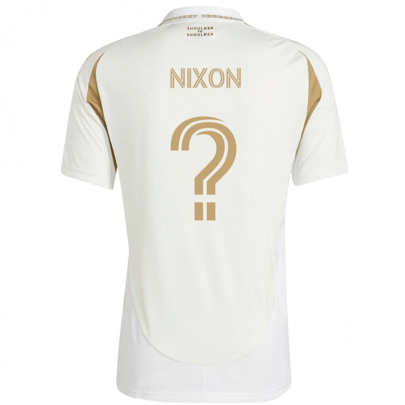 Danxen Damen Shakir Nixon #0 Weiß Braun Auswärtstrikot Trikot 2025/26 T-Shirt Österreich