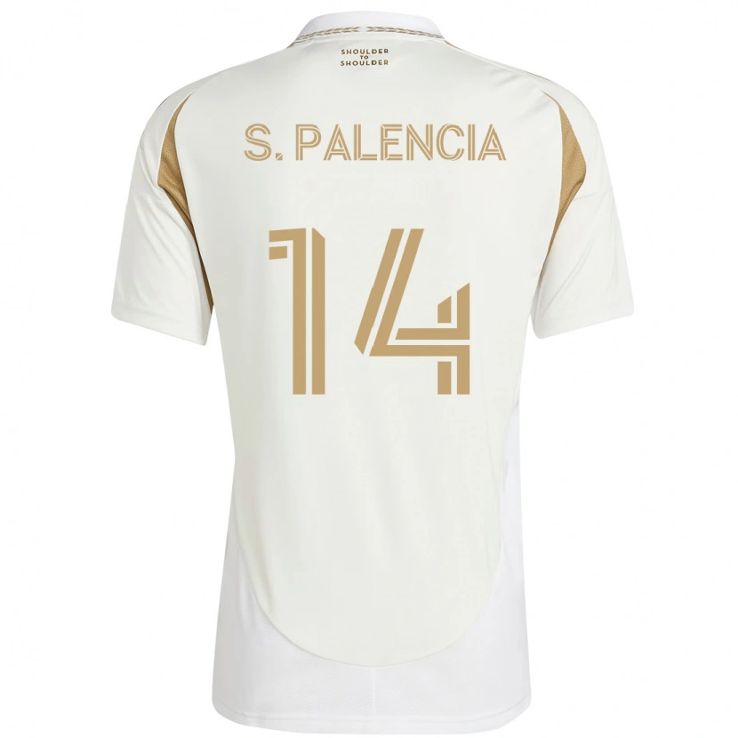 Danxen Damen Sergi Palencia #14 Weiß Braun Auswärtstrikot Trikot 2025/26 T-Shirt Österreich