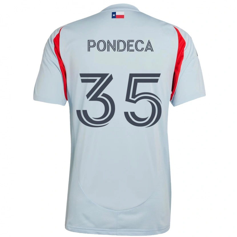 Danxen Damen Tomas Pondeca #35 Hellblau Rot Auswärtstrikot Trikot 2025/26 T-Shirt Österreich