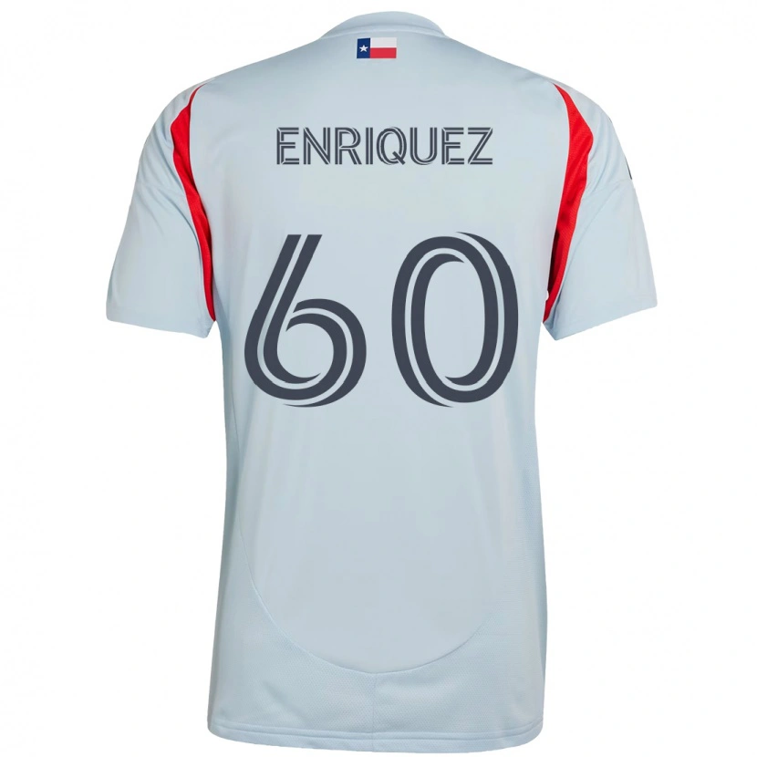 Danxen Damen Fabian Enriquez #60 Hellblau Rot Auswärtstrikot Trikot 2025/26 T-Shirt Österreich