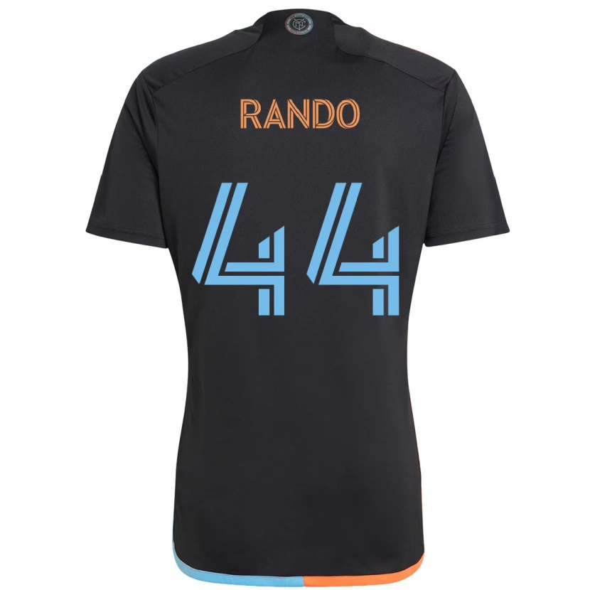 Danxen Damen Alex Rando #44 Schwarz Blau Orange Auswärtstrikot Trikot 2025/26 T-Shirt Österreich