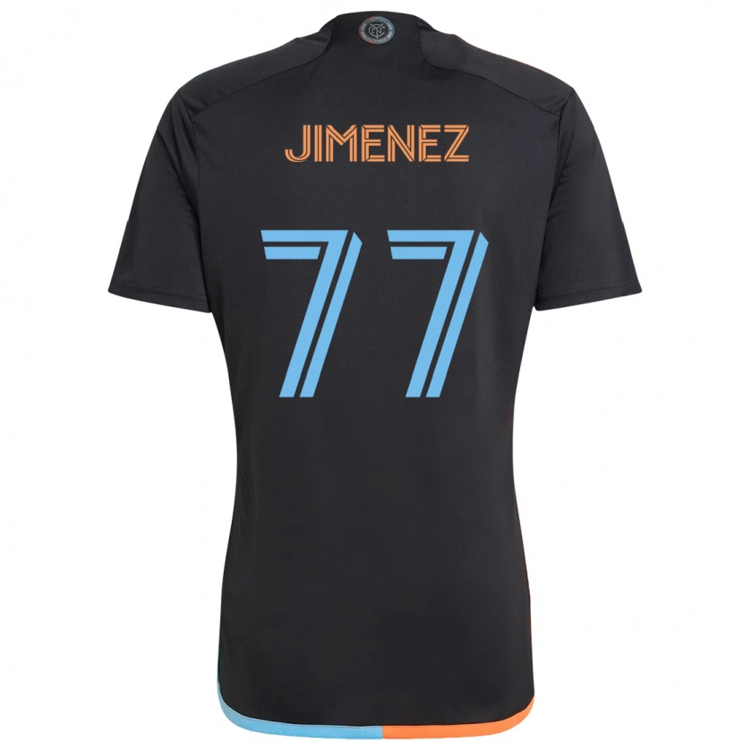 Danxen Damen Jonathan Jiménez #77 Schwarz Blau Orange Auswärtstrikot Trikot 2025/26 T-Shirt Österreich