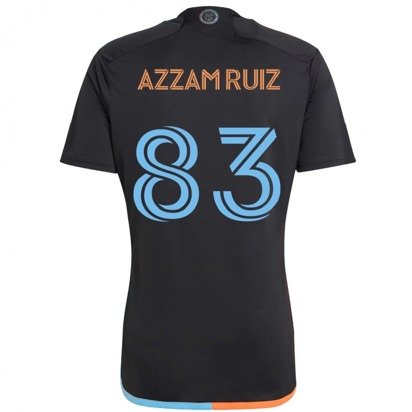 Danxen Damen Camil Azzam Ruiz #83 Schwarz Blau Orange Auswärtstrikot Trikot 2025/26 T-Shirt Österreich