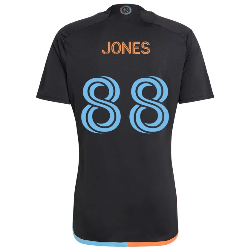 Danxen Damen Malachi Jones #88 Schwarz Blau Orange Auswärtstrikot Trikot 2025/26 T-Shirt Österreich