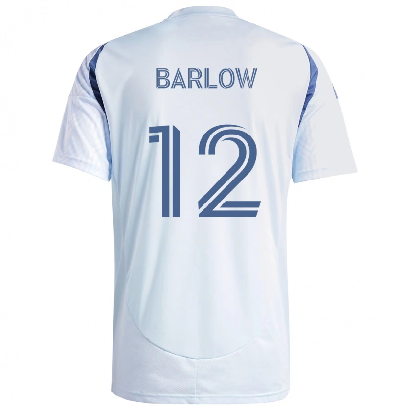 Danxen Damen Tom Barlow #12 Hellhimmelblau Blau Auswärtstrikot Trikot 2025/26 T-Shirt Österreich