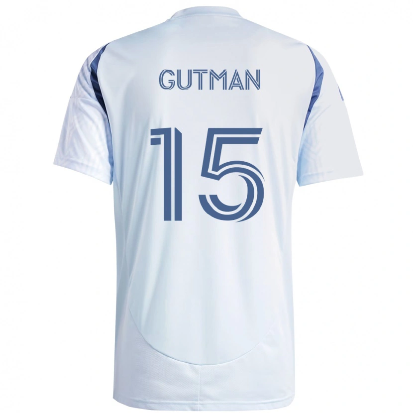 Danxen Damen Andrew Gutman #15 Hellhimmelblau Blau Auswärtstrikot Trikot 2025/26 T-Shirt Österreich