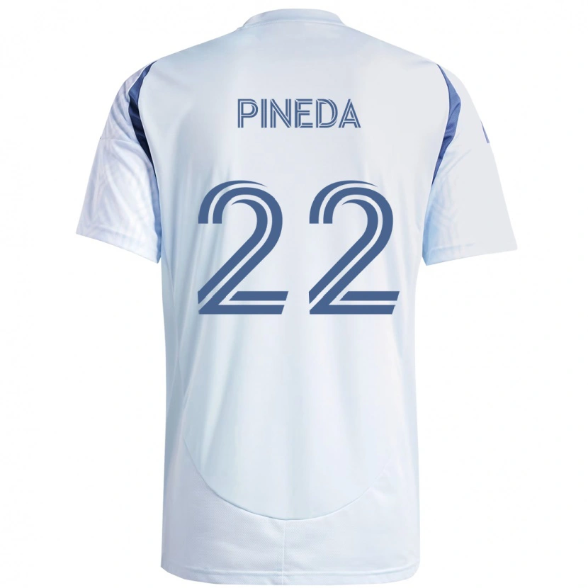 Danxen Damen Mauricio Pineda #22 Hellhimmelblau Blau Auswärtstrikot Trikot 2025/26 T-Shirt Österreich