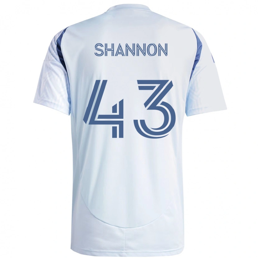 Danxen Damen Jaylen Shannon #43 Hellhimmelblau Blau Auswärtstrikot Trikot 2025/26 T-Shirt Österreich