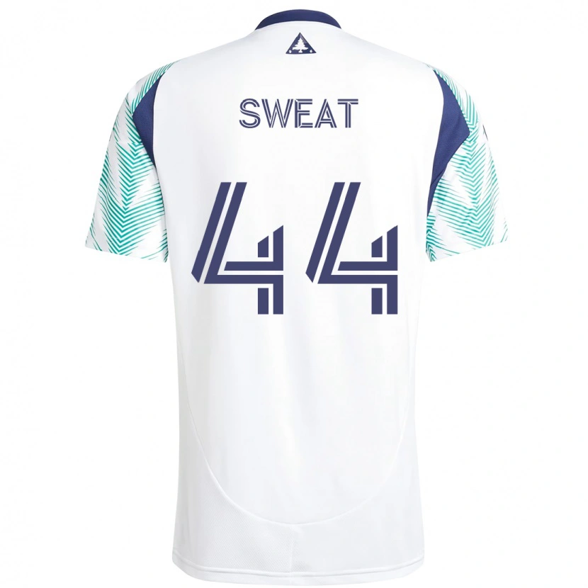 Danxen Damen Ben Sweat #44 Weiß Blau Auswärtstrikot Trikot 2025/26 T-Shirt Österreich