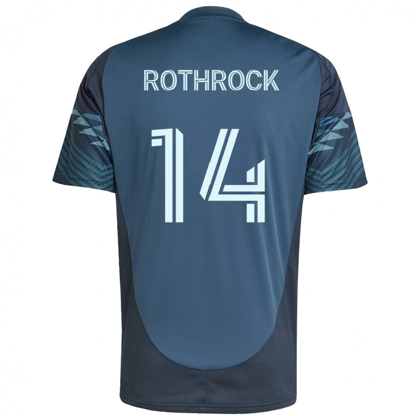 Danxen Damen Paul Rothrock #14 Hellblau Auswärtstrikot Trikot 2025/26 T-Shirt Österreich