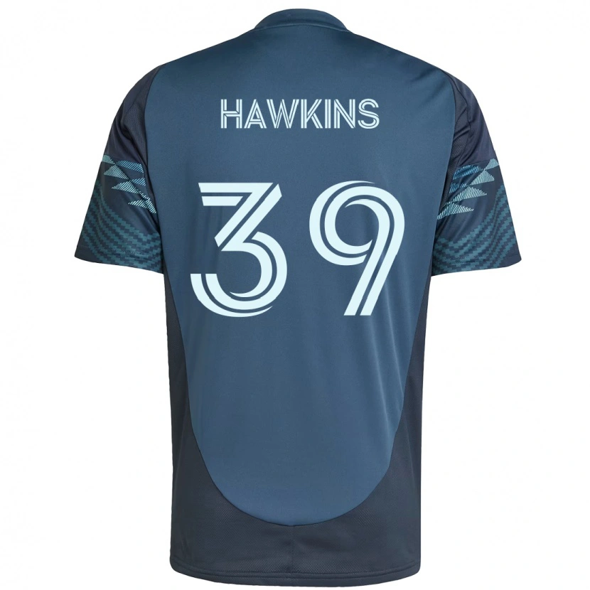 Danxen Damen Stuart Hawkins #39 Hellblau Auswärtstrikot Trikot 2025/26 T-Shirt Österreich