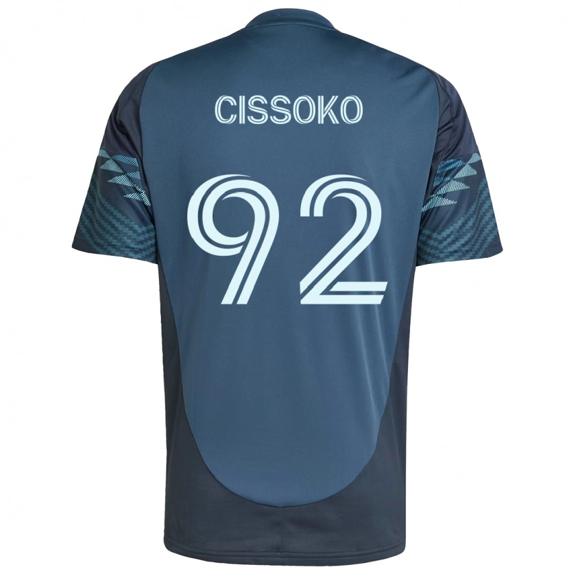 Danxen Damen Abdoulaye Cissoko #92 Hellblau Auswärtstrikot Trikot 2025/26 T-Shirt Österreich