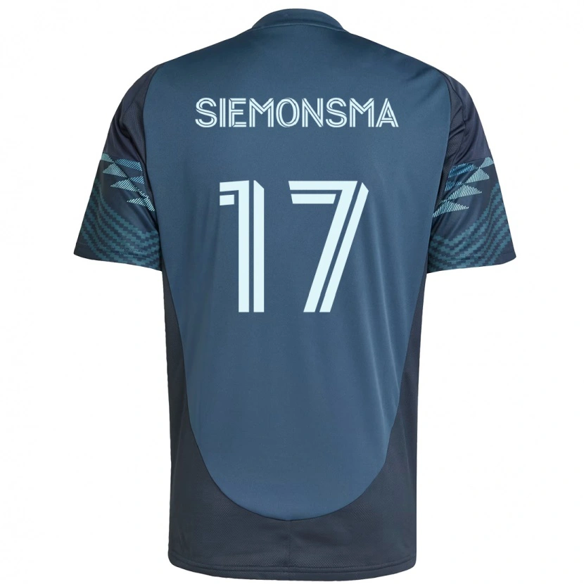 Danxen Damen Sianna Siemonsma #17 Hellblau Auswärtstrikot Trikot 2025/26 T-Shirt Österreich