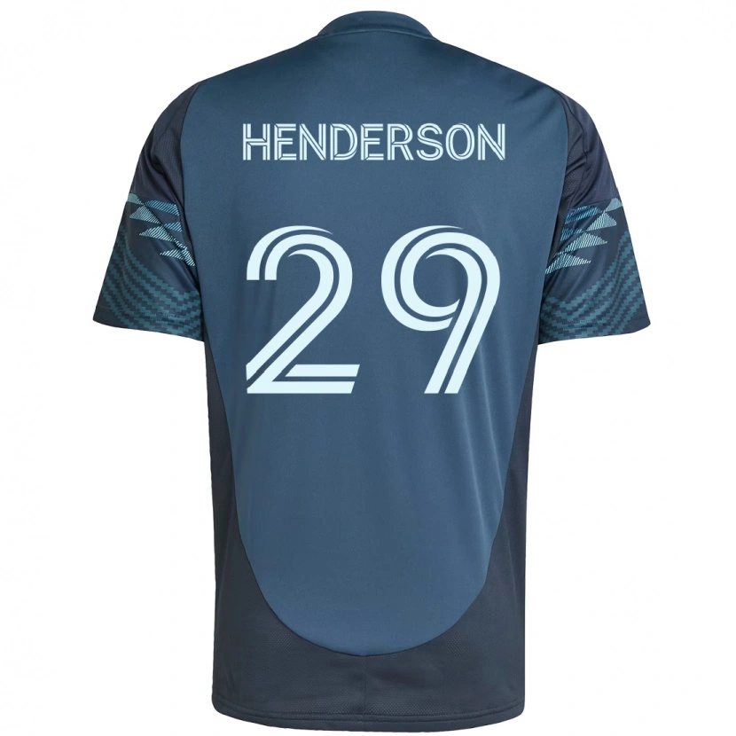Danxen Damen Anna Henderson #29 Hellblau Auswärtstrikot Trikot 2025/26 T-Shirt Österreich