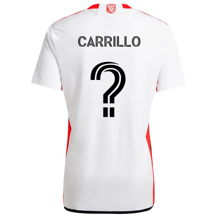 Danxen Damen Israel Carrillo #0 Weiß Rot Auswärtstrikot Trikot 2025/26 T-Shirt Österreich