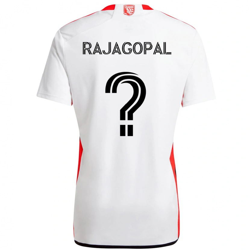 Danxen Damen Rohan Rajagopal #0 Weiß Rot Auswärtstrikot Trikot 2025/26 T-Shirt Österreich
