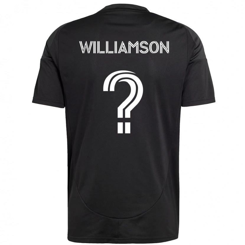Danxen Damen Eryk Williamson #0 Schwarz Weiß Auswärtstrikot Trikot 2025/26 T-Shirt Österreich