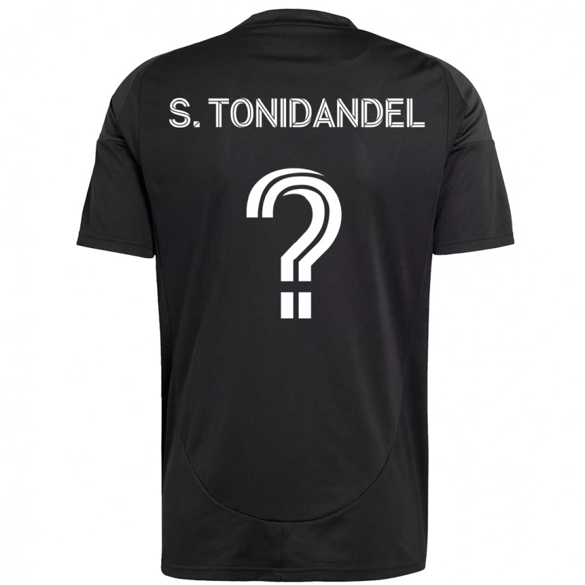 Danxen Damen Simon Tonidandel #0 Schwarz Weiß Auswärtstrikot Trikot 2025/26 T-Shirt Österreich