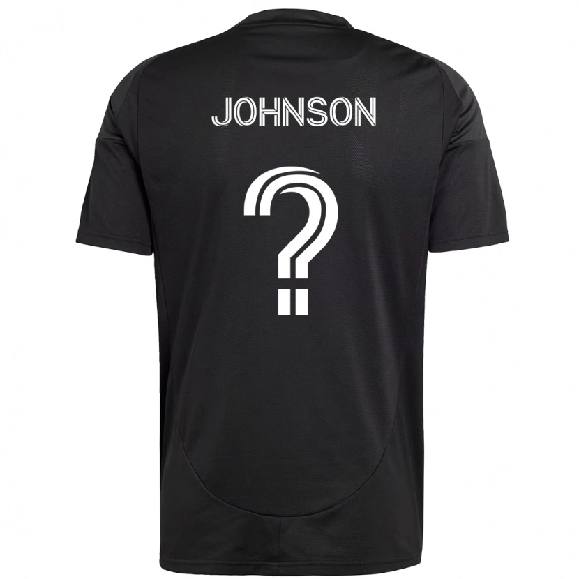 Danxen Damen Tate Johnson #0 Schwarz Weiß Auswärtstrikot Trikot 2025/26 T-Shirt Österreich