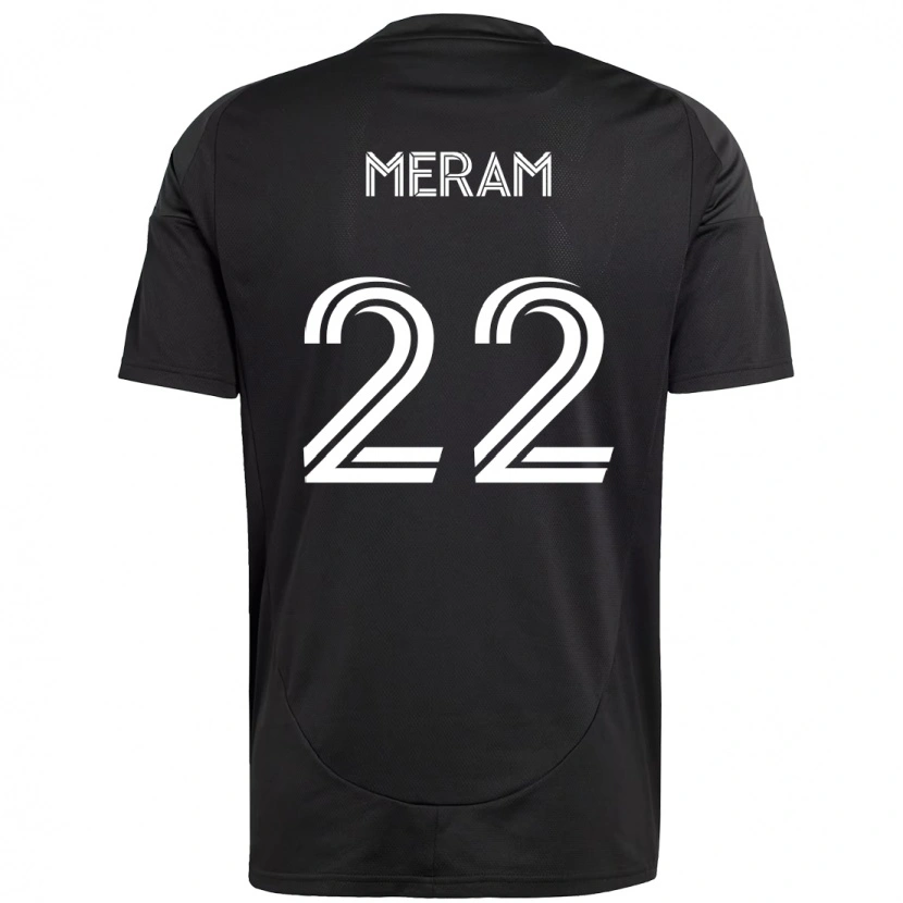 Danxen Damen Justin Meram #22 Schwarz Weiß Auswärtstrikot Trikot 2025/26 T-Shirt Österreich