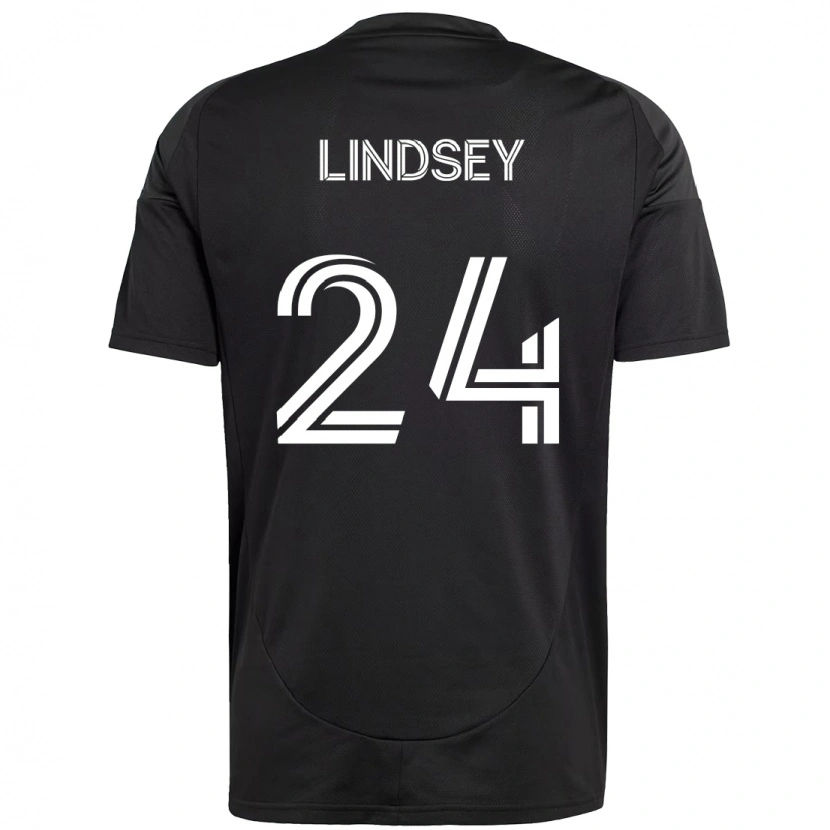 Danxen Damen Jaylin Lindsey #24 Schwarz Weiß Auswärtstrikot Trikot 2025/26 T-Shirt Österreich