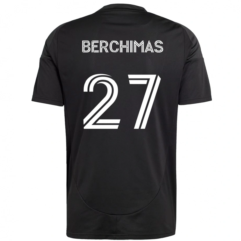 Danxen Damen Nimfasha Berchimas #27 Schwarz Weiß Auswärtstrikot Trikot 2025/26 T-Shirt Österreich