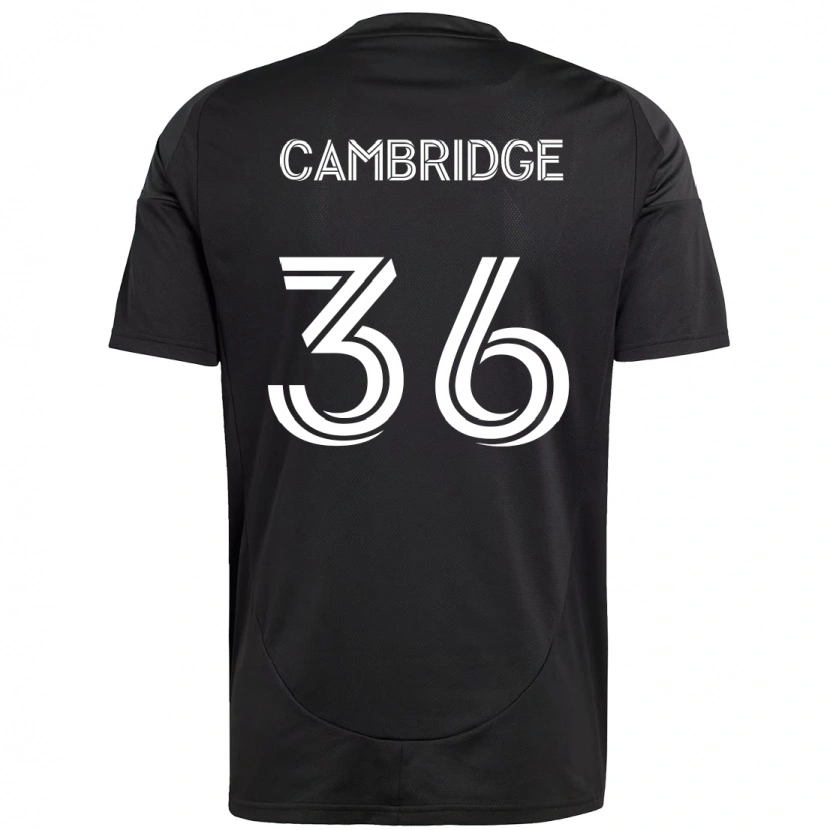 Danxen Damen Brandon Cambridge #36 Schwarz Weiß Auswärtstrikot Trikot 2025/26 T-Shirt Österreich