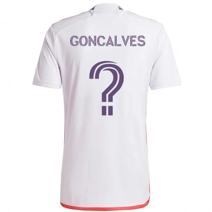 Danxen Damen Bernardo Goncalves #0 Weiß Lila Auswärtstrikot Trikot 2025/26 T-Shirt Österreich