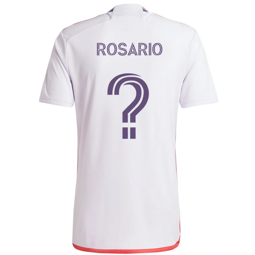 Danxen Damen Gabriel Rosario #0 Weiß Lila Auswärtstrikot Trikot 2025/26 T-Shirt Österreich