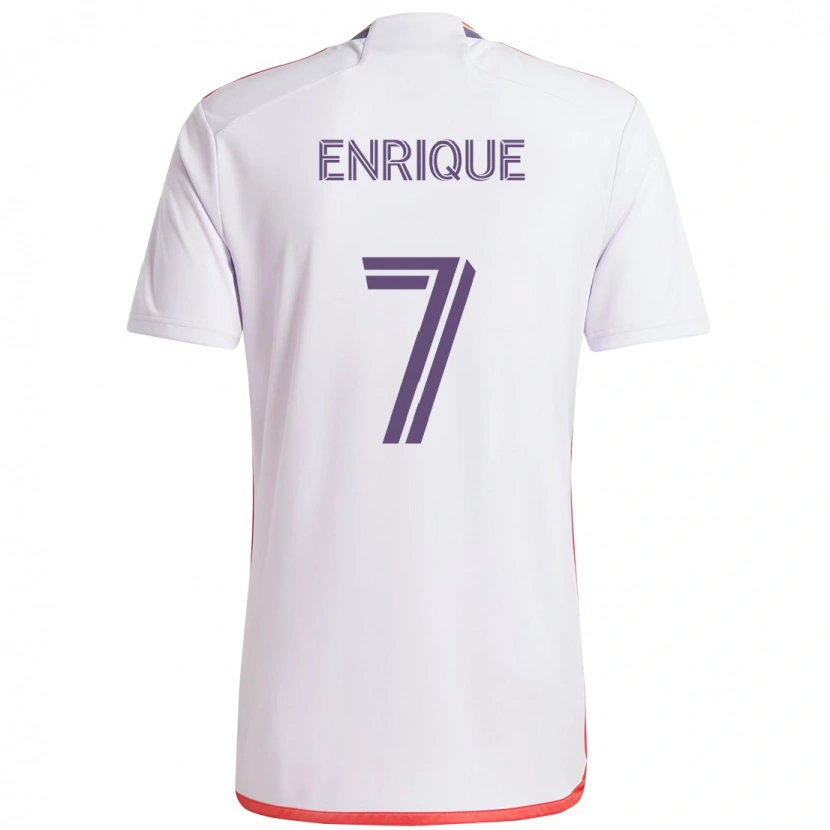 Danxen Damen Ramiro Enrique #7 Weiß Lila Auswärtstrikot Trikot 2025/26 T-Shirt Österreich