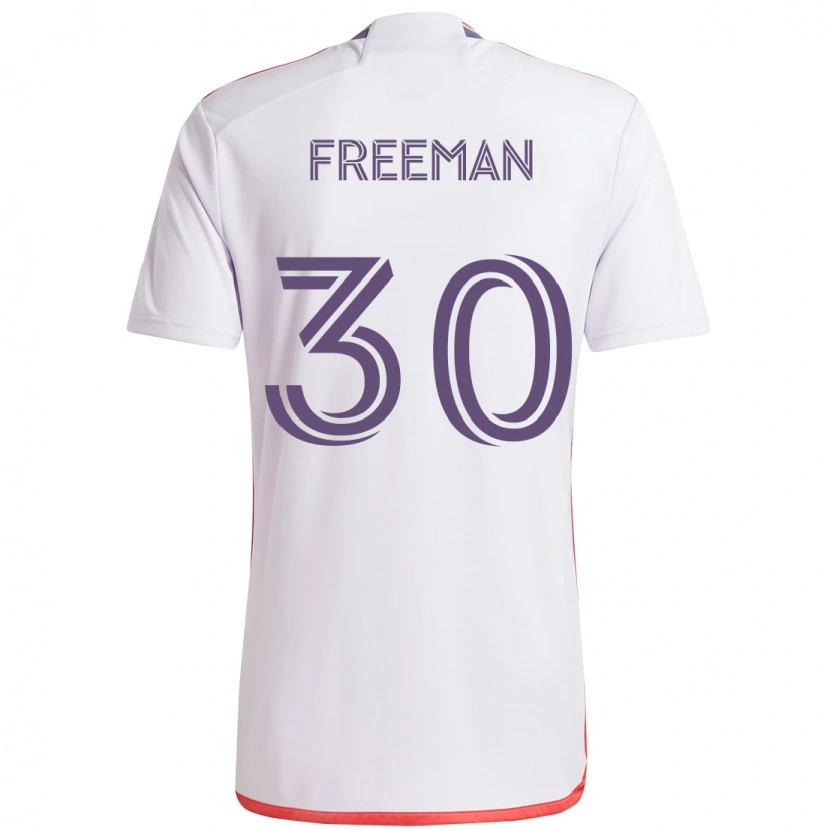 Danxen Damen Alex Freeman #30 Weiß Lila Auswärtstrikot Trikot 2025/26 T-Shirt Österreich