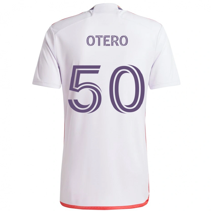 Danxen Damen Javier Otero #50 Weiß Lila Auswärtstrikot Trikot 2025/26 T-Shirt Österreich