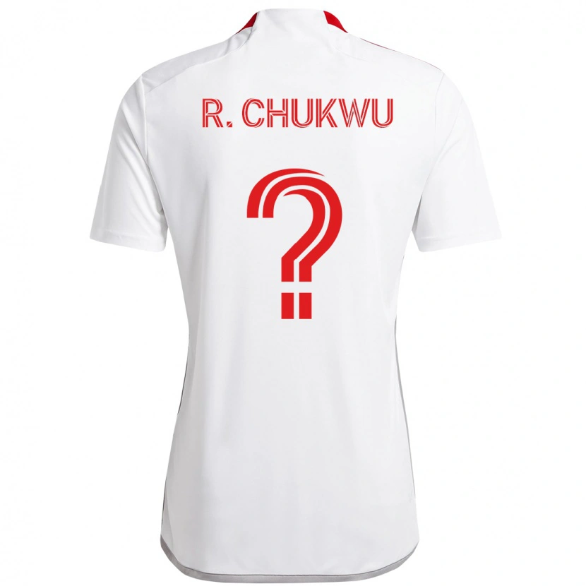 Danxen Damen Richard Chukwu #0 Weiß Rot Auswärtstrikot Trikot 2025/26 T-Shirt Österreich