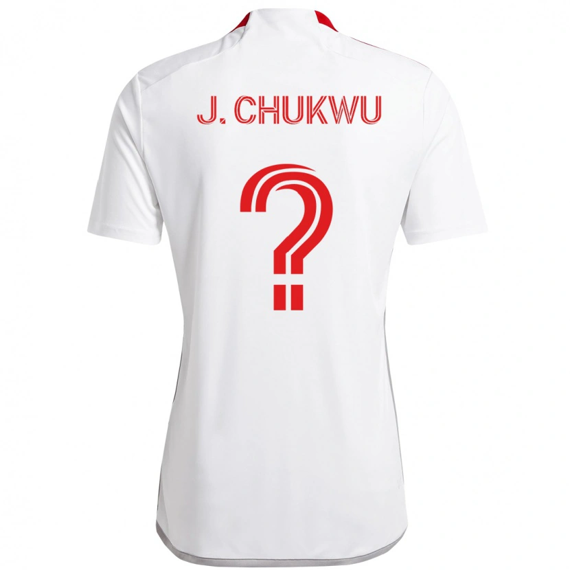 Danxen Damen Joses Chukwu #0 Weiß Rot Auswärtstrikot Trikot 2025/26 T-Shirt Österreich