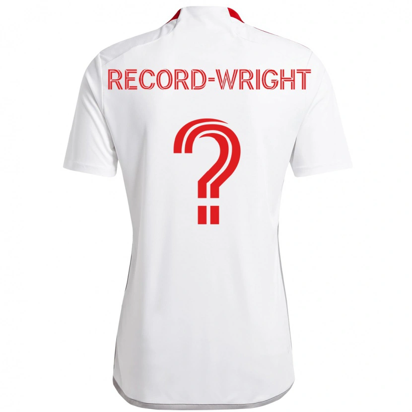 Danxen Damen Kemari Record-Wright #0 Weiß Rot Auswärtstrikot Trikot 2025/26 T-Shirt Österreich
