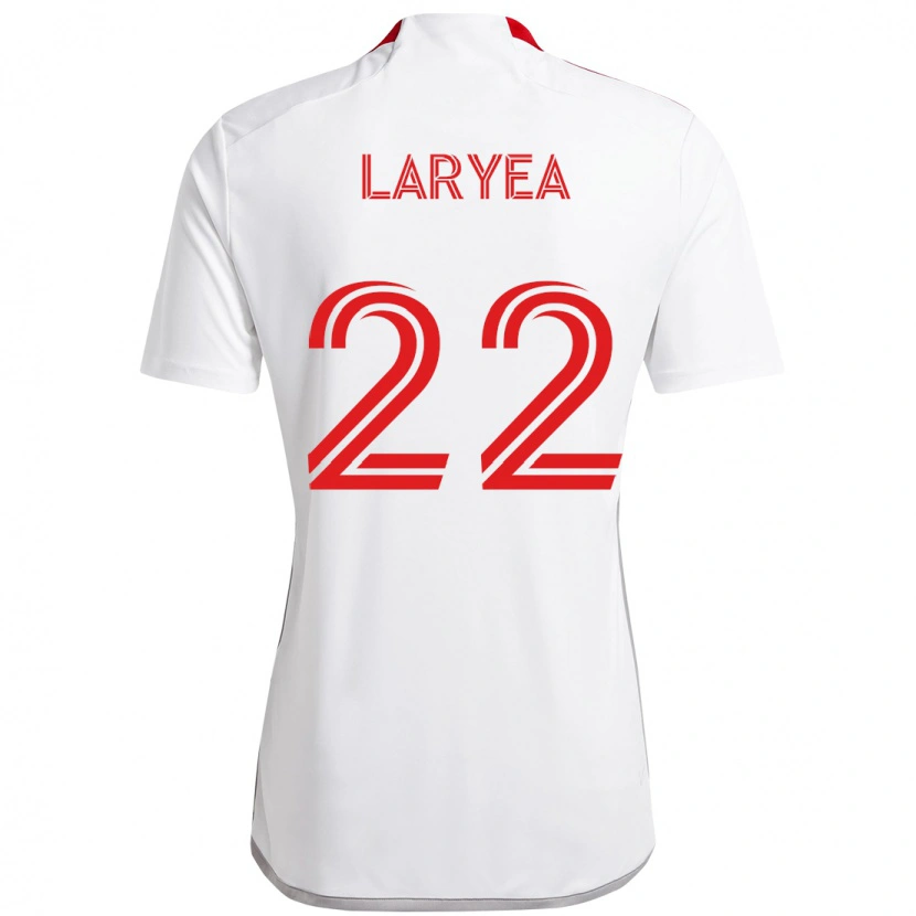Danxen Damen Richie Laryea #22 Weiß Rot Auswärtstrikot Trikot 2025/26 T-Shirt Österreich