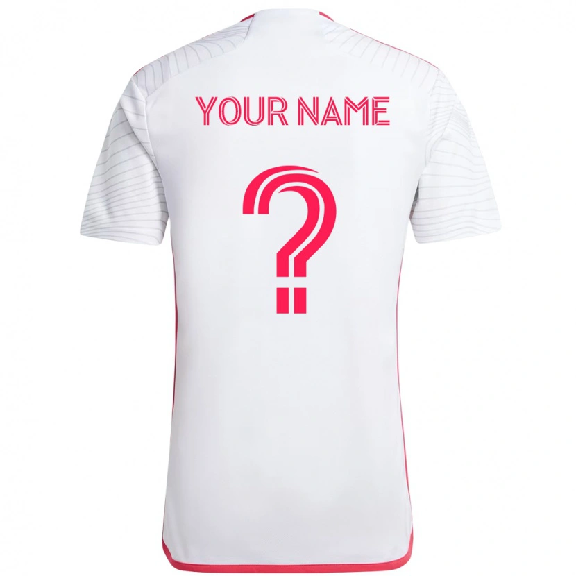 Danxen Damen Ihren Namen #0 Weiß Magenta Auswärtstrikot Trikot 2025/26 T-Shirt Österreich