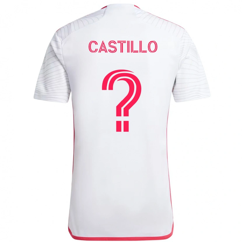 Danxen Damen Jayson Castillo #0 Weiß Magenta Auswärtstrikot Trikot 2025/26 T-Shirt Österreich