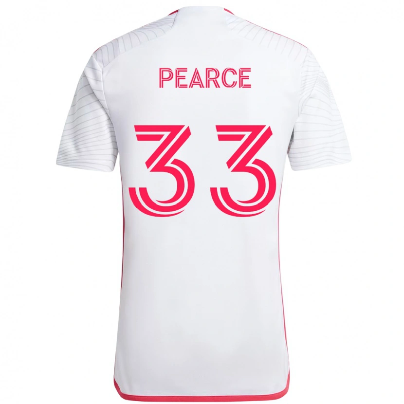 Danxen Damen Tyson Pearce #33 Weiß Magenta Auswärtstrikot Trikot 2025/26 T-Shirt Österreich