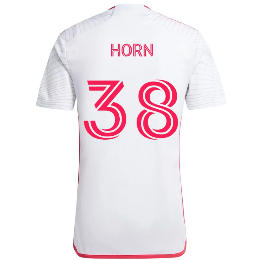 Danxen Damen Jannes Horn #38 Weiß Magenta Auswärtstrikot Trikot 2025/26 T-Shirt Österreich