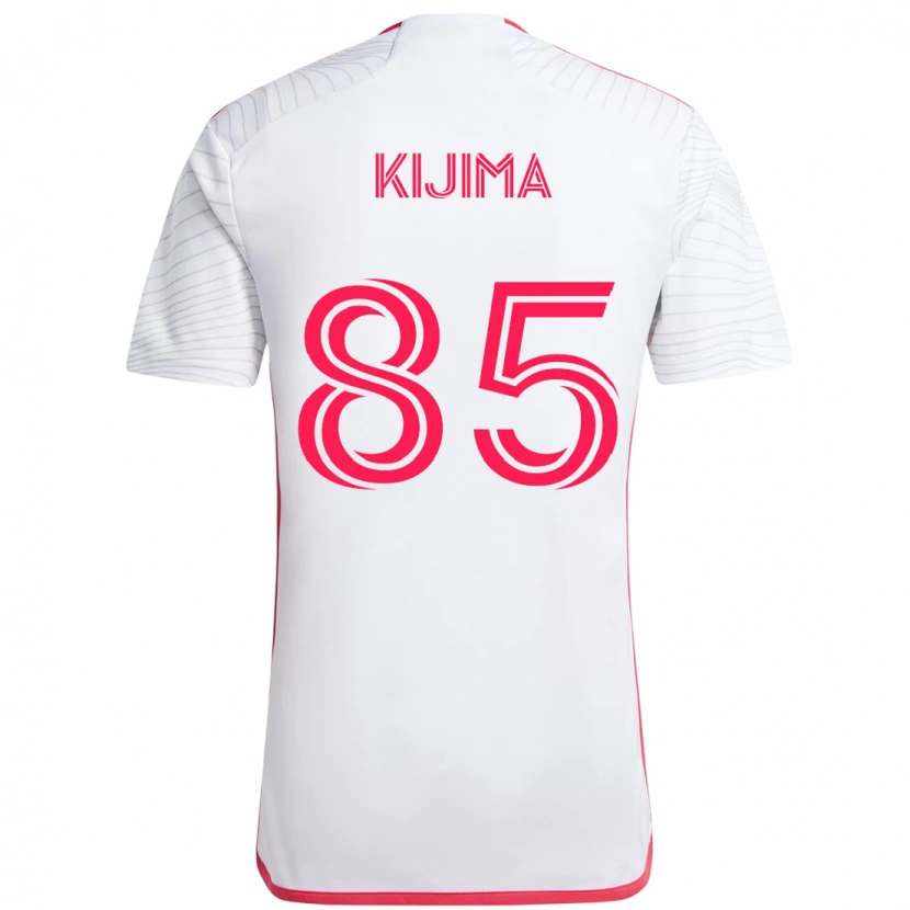 Danxen Damen Hosei Kijima #85 Weiß Magenta Auswärtstrikot Trikot 2025/26 T-Shirt Österreich