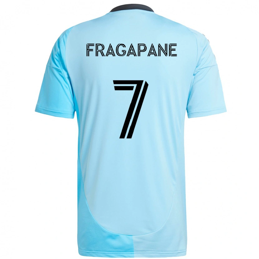 Danxen Damen Franco Fragapane #7 Himmelblau Auswärtstrikot Trikot 2025/26 T-Shirt Österreich