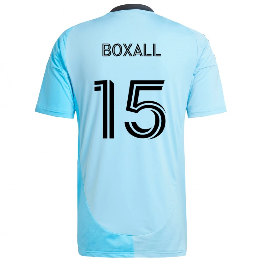 Danxen Damen Michael Boxall #15 Himmelblau Auswärtstrikot Trikot 2025/26 T-Shirt Österreich