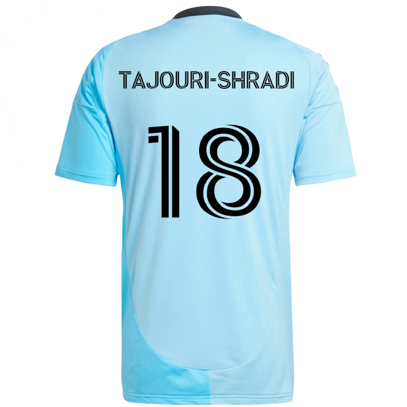 Danxen Damen Ismael Tajouri-Shradi #18 Himmelblau Auswärtstrikot Trikot 2025/26 T-Shirt Österreich