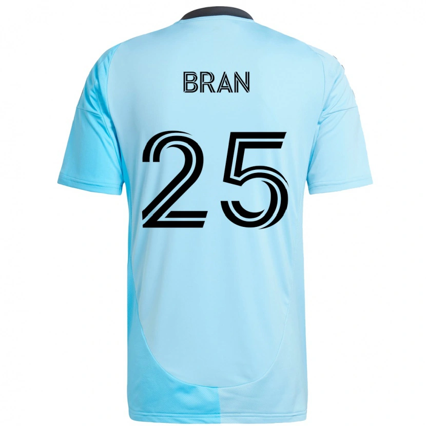 Danxen Damen Alejandro Bran #25 Himmelblau Auswärtstrikot Trikot 2025/26 T-Shirt Österreich