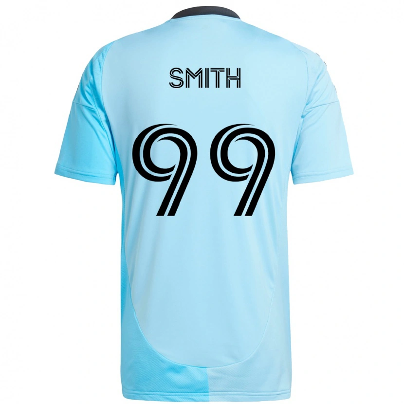 Danxen Damen Jordan Adebayo-Smith #99 Himmelblau Auswärtstrikot Trikot 2025/26 T-Shirt Österreich