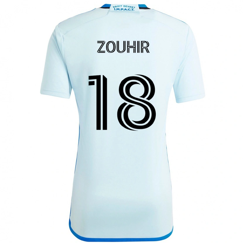 Danxen Damen Rida Zouhir #18 Himmelblau Dunkelblau Auswärtstrikot Trikot 2025/26 T-Shirt Österreich