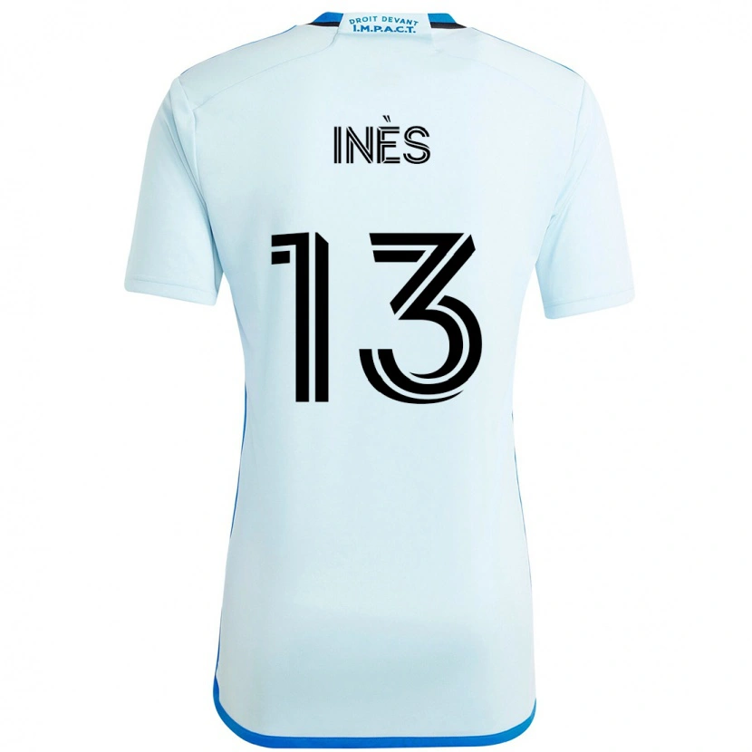 Danxen Damen Nourani Inès #13 Himmelblau Dunkelblau Auswärtstrikot Trikot 2025/26 T-Shirt Österreich