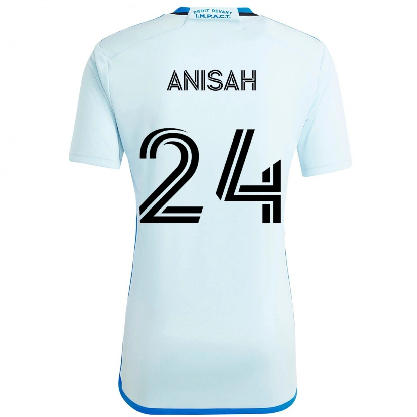 Danxen Damen Yusuf Anisah #24 Himmelblau Dunkelblau Auswärtstrikot Trikot 2025/26 T-Shirt Österreich