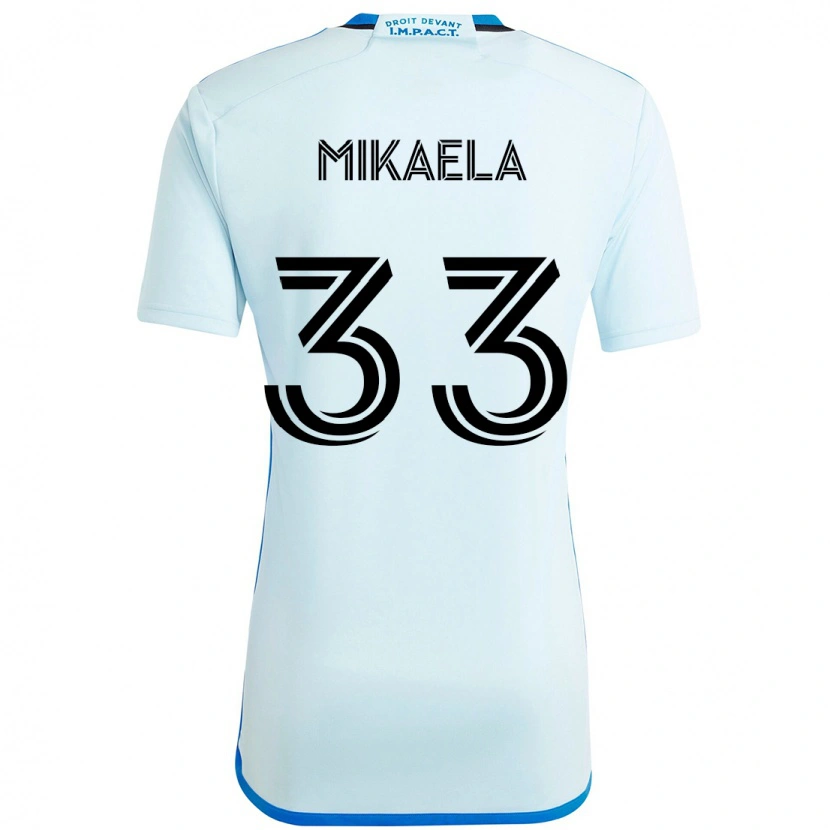 Danxen Damen Aitken Mikaela #33 Himmelblau Dunkelblau Auswärtstrikot Trikot 2025/26 T-Shirt Österreich